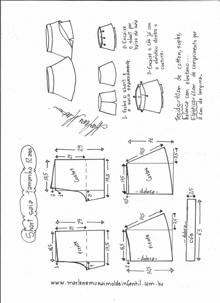 Детская юбка шорты Детская юбка шорты одежда,рукоделие,своими руками,сделай сам,юбка-шорты