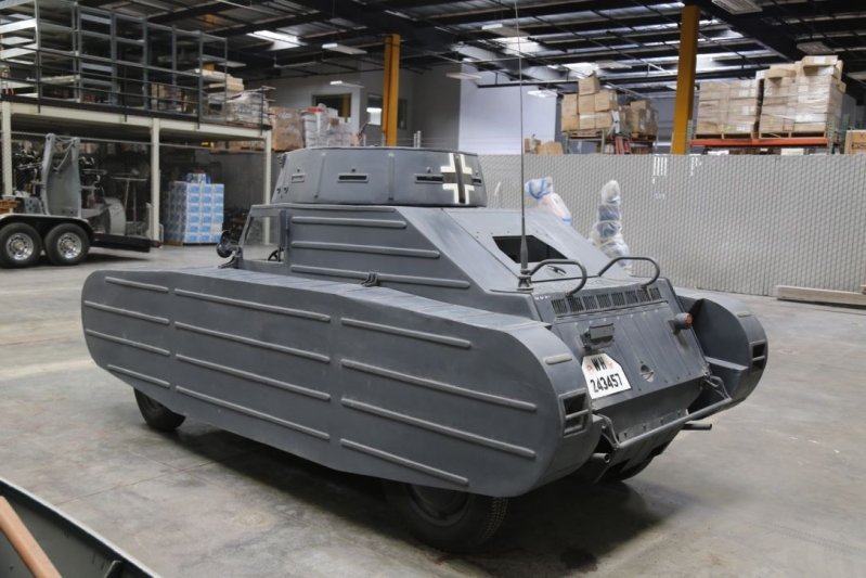 Фальшивый танк времен Второй мировой по цене легковушки volkswagen, военная техника, найдено на ebay, танк