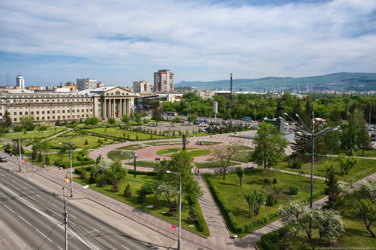 Красноярск достопримечательности города