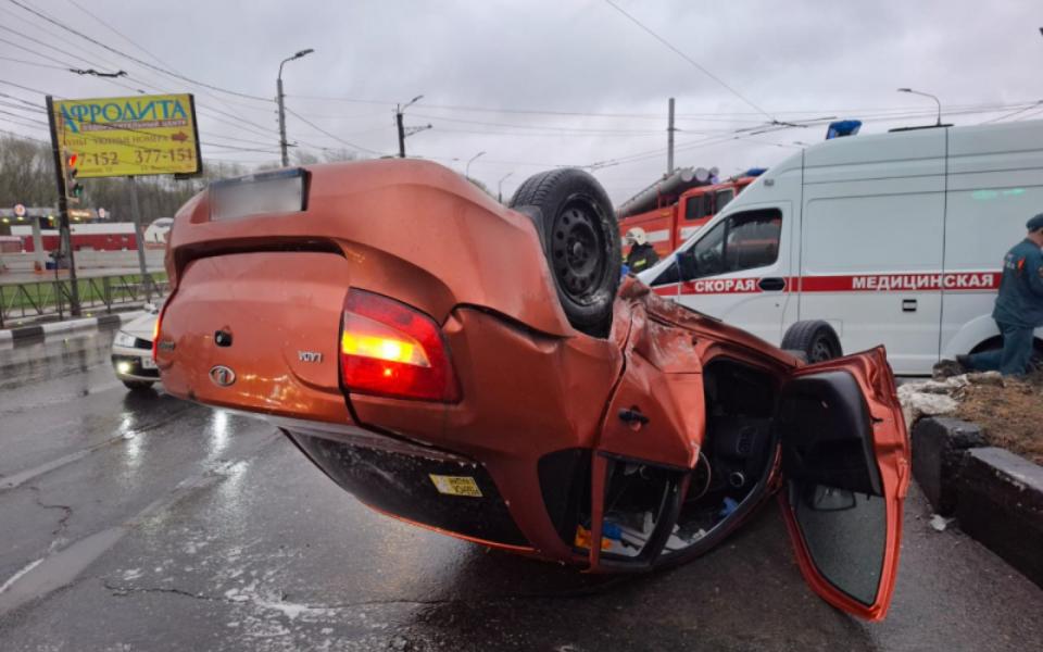 В ДТП на Московском шоссе в Рязани пострадал 27-летний мужчина