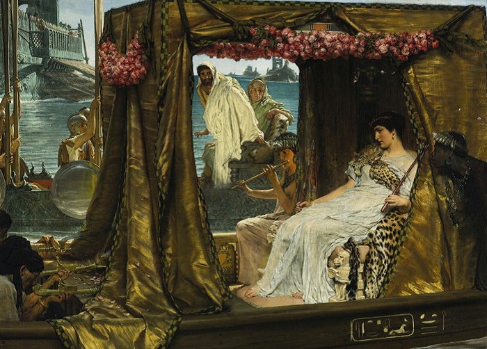 Антоний и Клеопатра. 1883 год. | Фото: liveinternet.ru.