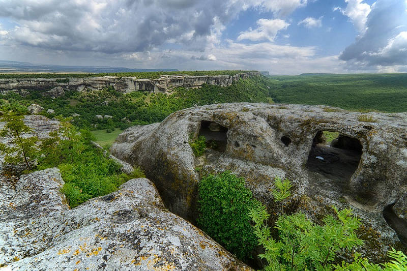 Эски-Кермен – древний каменный город в Крыму автотуризм