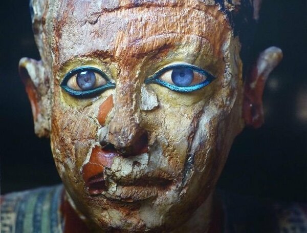 Хрустальные глаза статуй Древнего Египта. Откуда технологии и материалы - никто не знает археология,загадки,тайны,неразгаданное,раскопки