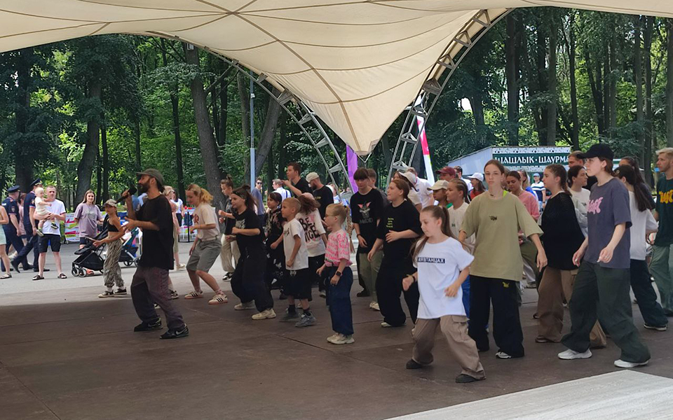 В День молодёжи в Рязани проходят мастер-классы по танцам в различных стилях