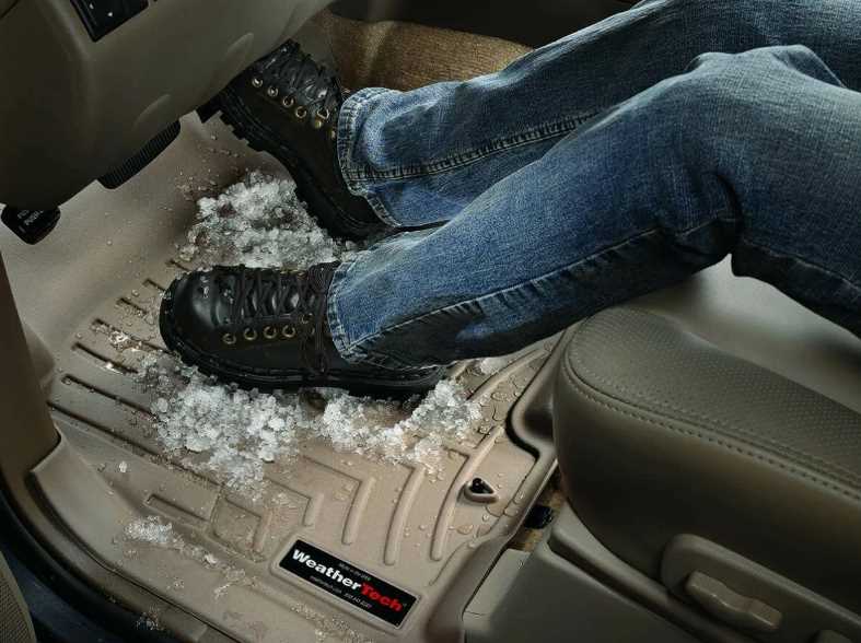 Как сохранить чистыми коврики под ногами в автомобиле во время слякоти авто и мото,водителю на заметку