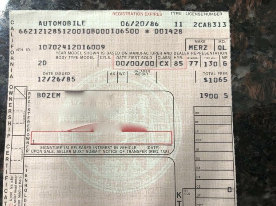 42 года в руках одной женщины! Mercedes 450 SLC AMG автомобиль,история