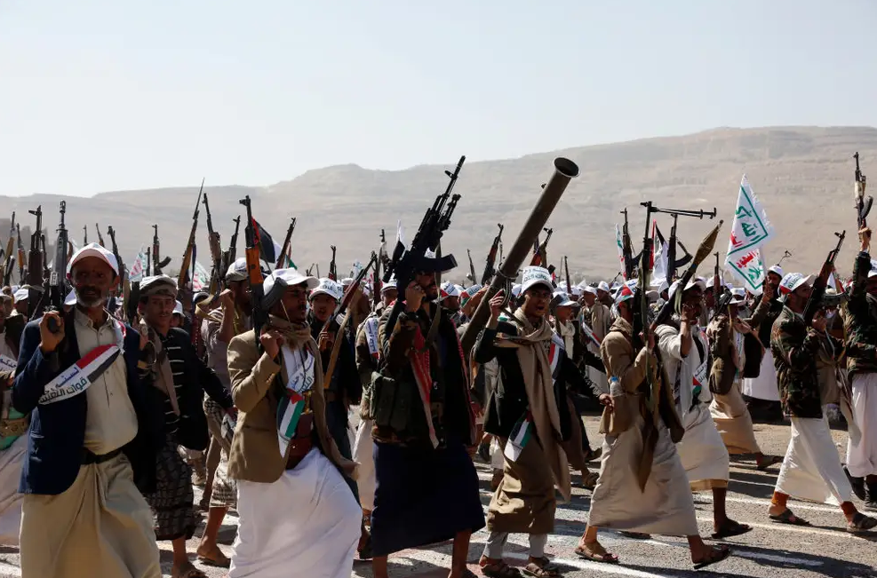 Хуситы вышли на новый уровень противостояния с мировым гегемоном и действуют его же методами. Фото Йеменпресс.