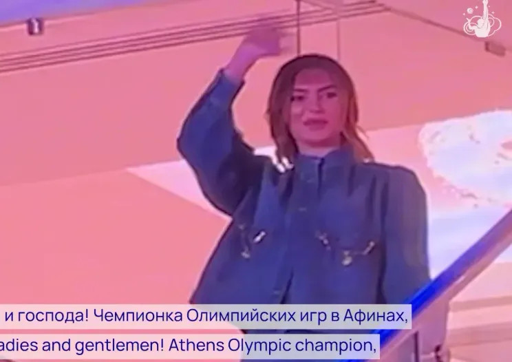 Алина Кабаева появилась на публике на фоне скандала с её академией Европы, Кабаева, Кубке, БакуАлина, Небесная, Кабаевой, грация, академии, сборной, России, После, флагом, этого, воспитанницы, доминируют, внимание, появились, обратили, соцсетях, Алина