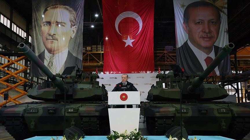 Эрдоган показал новый турецкий танк (ВИДЕО) | Русская весна