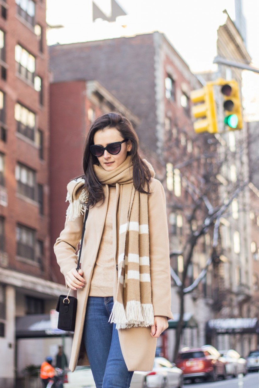 NYC Blogger: Setting goals and wearing camel with camel 3