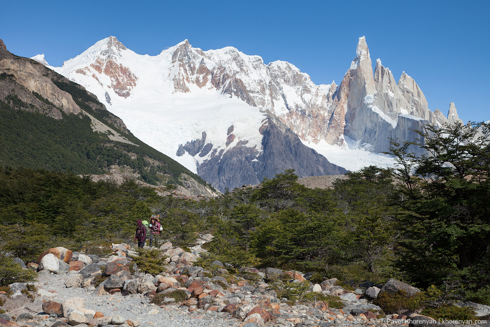 Самая фотогеничная вершина Фитз Рой. Патагония. Аргентина Самая фотогеничная вершина Фитз Рой. Патагония. Аргентина Дальние дали