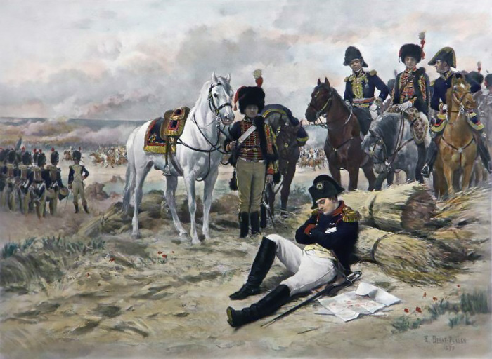 Отступление Наполеона из Москвы, Эдуард Деба-Понсон. / Фото: www.reibert.info
