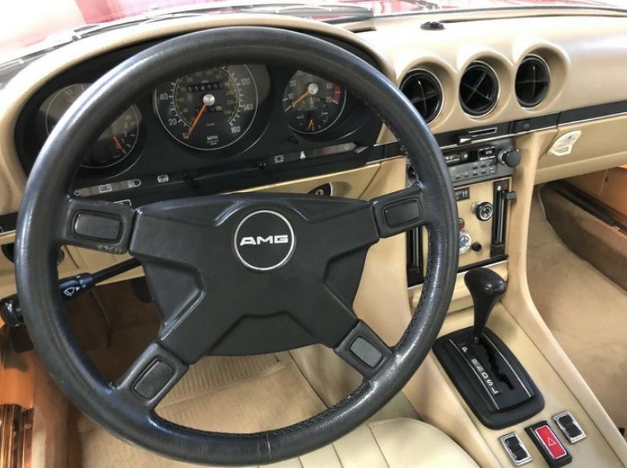 42 года в руках одной женщины! Mercedes 450 SLC AMG автомобиль,история