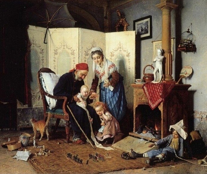 Мир детства XIX века на картинах Гаэтано Чиерици, за которые сегодня выкладывают баснословные суммы на аукционах﻿ 