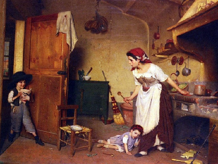 Мир детства XIX века на картинах Гаэтано Чиерици, за которые сегодня выкладывают баснословные суммы на аукционах﻿ 