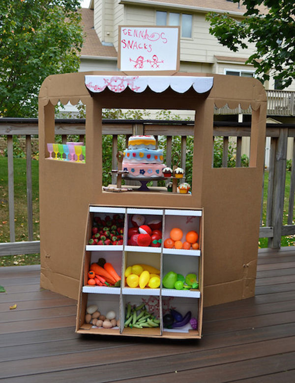 Универсальная игрушка: 30 способов занять ребенка с помощью картонной коробки, фото № 12