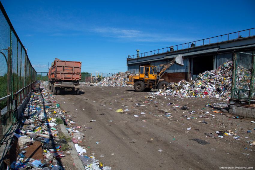 Завод по переработке бытовых отходов в Тольятти тольятти, переработка мусора, переработка, мусор, завод, отходы