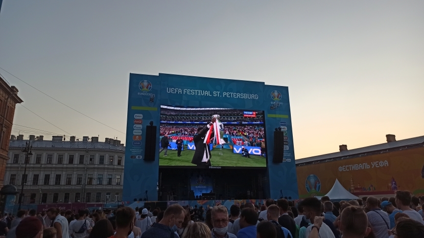 Вице-губернатор Петербурга назвал цифры посещаемости стадиона во время Евро-2020