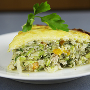 Нежнейшая запеканка из кабачков - безумно вкусно!