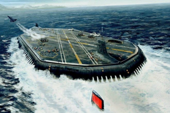 Проект 941-бис: Россия хочет создать подводный авианосец АПЛ,ВМФ СССР,подводная лодка,подводный авианосец,Проект 941-бис,Пространство