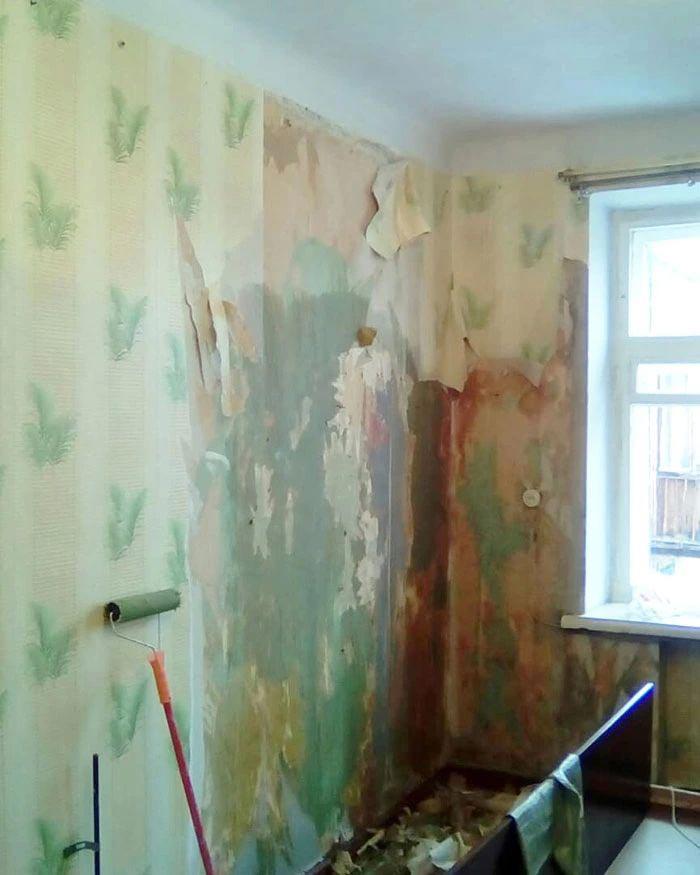 Мужчина бесплатно делает ремонты для пенсионеров и ветеранов войны благотворительность,ремонт