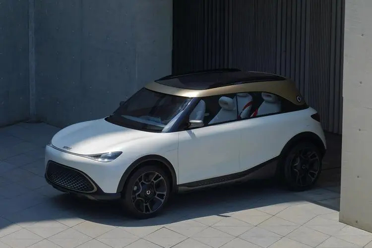 За первый квартал 2023 года в Китае было поставлено 12 697 электромобилей Smart #1 СП Mercedes-Geely