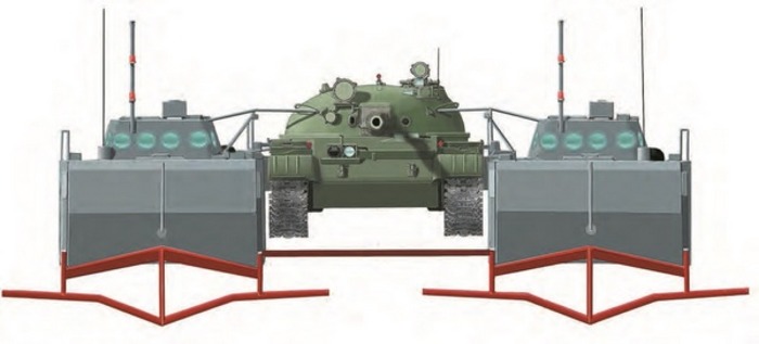 Компьютерная модель СТП проекта 80. /Фото: military.wikireading.ru