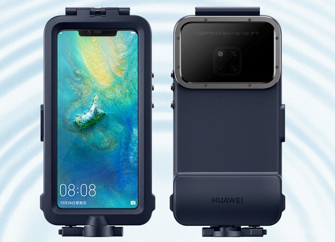 С Diving Case флагман Huawei Mate 20 Pro превращается в подводную камеру (4 фото) huawei