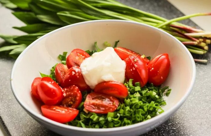 Салат из черемши: 15 вкусных и простых пошаговых рецептов грамм, можно, вымыть, майонезом, салат, блюдо, черемши, порезать, ингредиенты, нарезать, нужно, зеленью, очень, ложки, отлично, отварить, обсушить, рецепт, чтобы, черемшой
