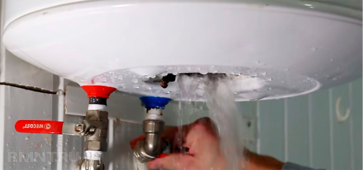 Как почистить накопительный водонагреватель или бойлер от накипи