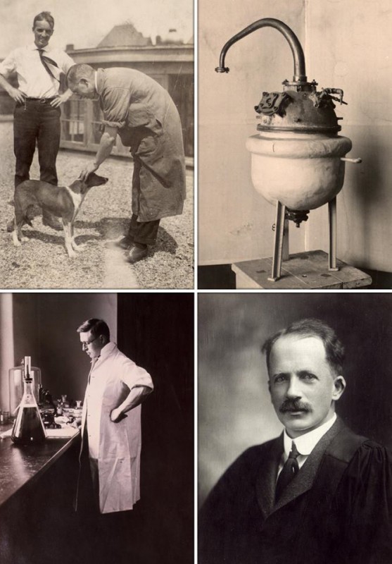 23 января 1922 года была сделана первая инъекция инсулина человеку, которая спасла ему жизнь Бантинг, Паулеску, Маклеод, инсулин, поджелудочной, который, Лангерганса, сахара, премии, крови, железы, Маклеода, лаборатории, Коллип, собак, уровень, Бантинга, снимок, опыта, румынский