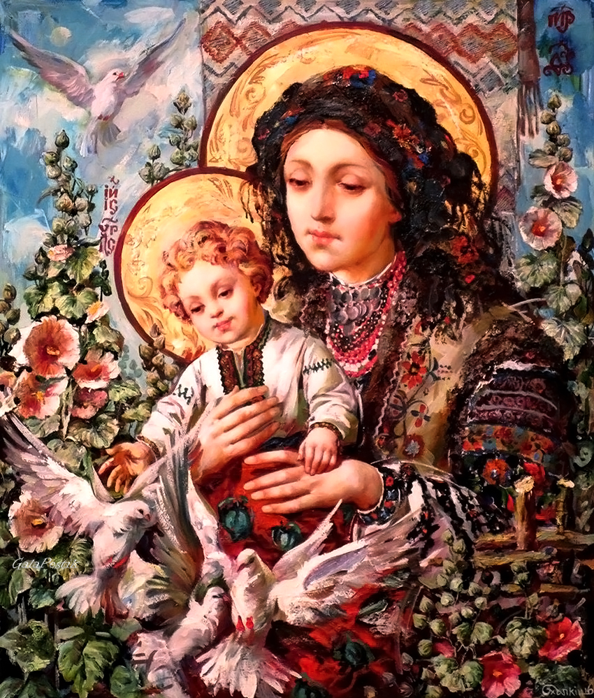 Александр Охапкин и его домашние иконы Александр Охапкин и его домашние иконы Живопись