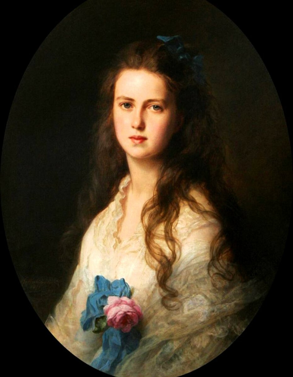 «Великая княжна Мария Александровна», худ. Франц Винтерхальтер, 1871 год