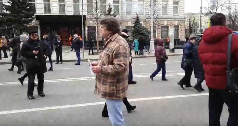 На «Марш Немцова» в Москве практически никто не пришел 