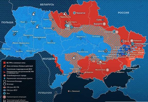 Изюм взят, перспектива окружения донецкой группировки ВСУ смотрится отчётливее