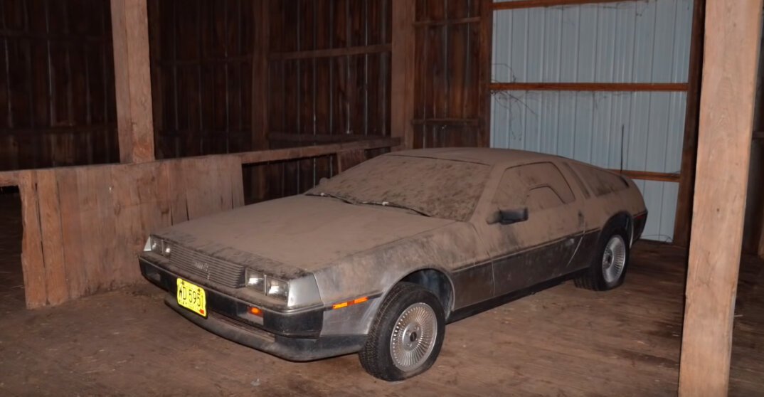 «Назад в будущее» или вперед прошлое:  фантастическая находка в старом сарае авто,автомобиль,автосалон