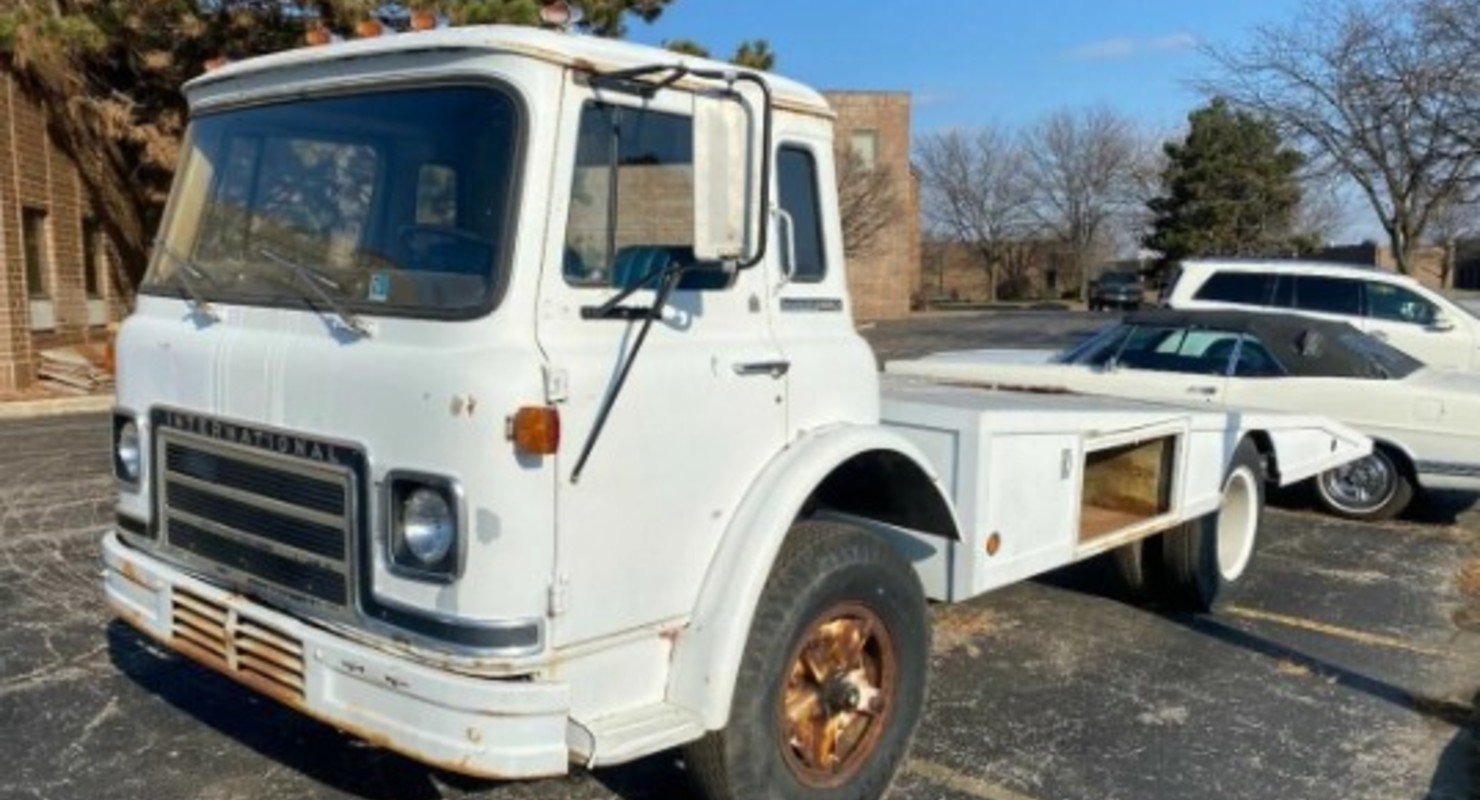 International Harvester Cargostar 1950: Эвакуатор с нереально маленьким пробегом