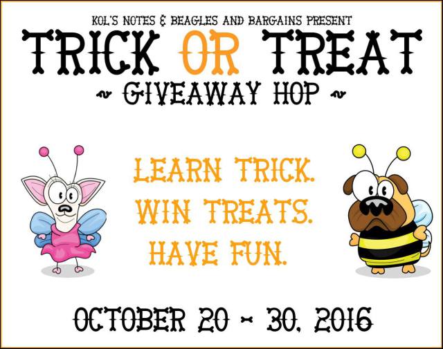 Trick or Treat Giveaway Blog Hop 2016 #TrickorTreatDogs | It's Dog or Nothing