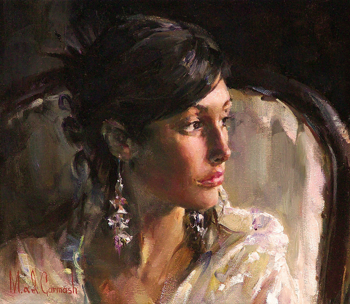 И как её за это не любить..? Michael & Inessa Garmash Живопись