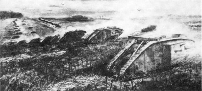 Танки в боях Великой войны