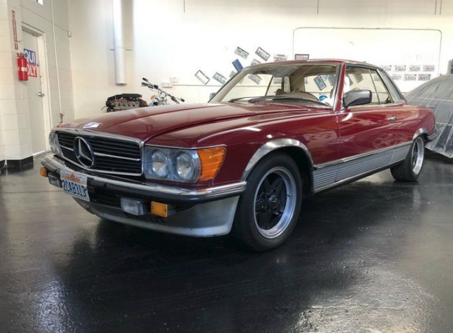 42 года в руках одной женщины! Mercedes 450 SLC AMG автомобиль,история