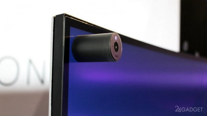 Веб камера Dell Concept Pari, которую можно установить в любом месте экрана