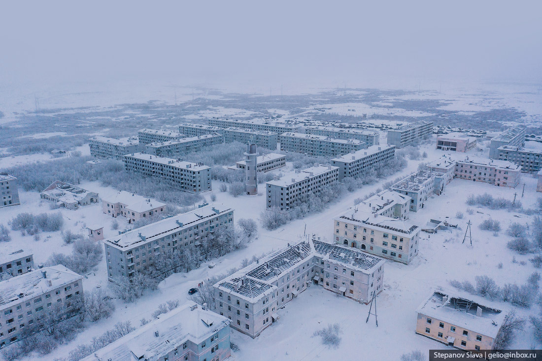 советский, заброшенная воркута, посёлки, покинутые