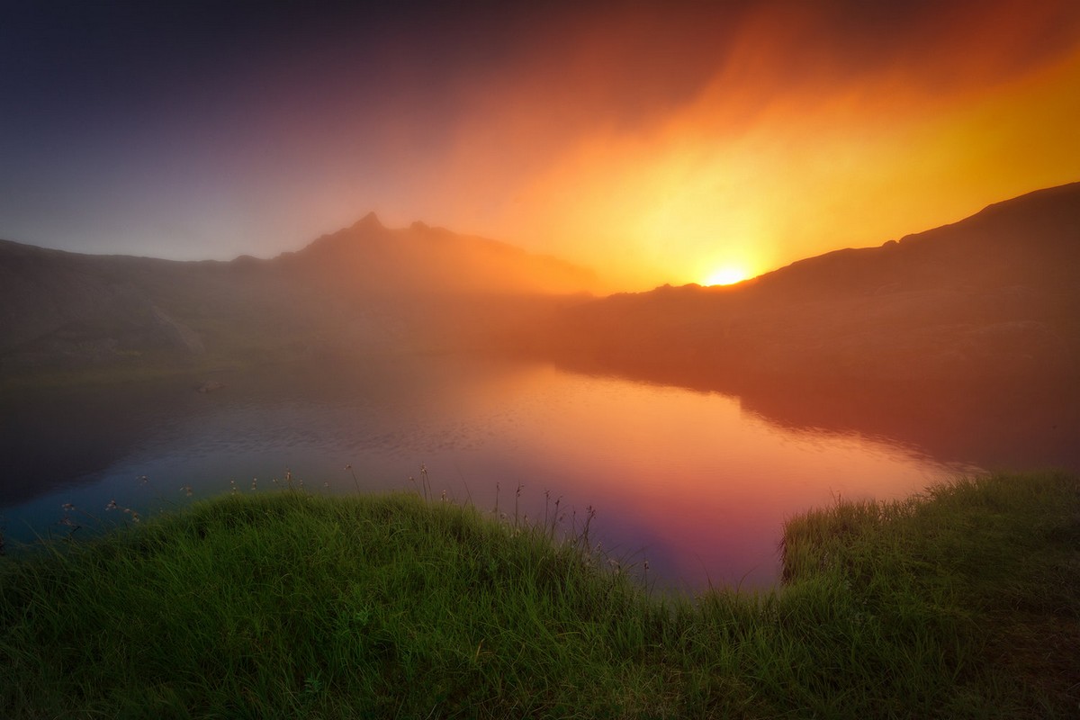 Норвежские пейзажи на снимках Кима Дженссена Норвежские пейзажи на снимках Кима Дженссена природа