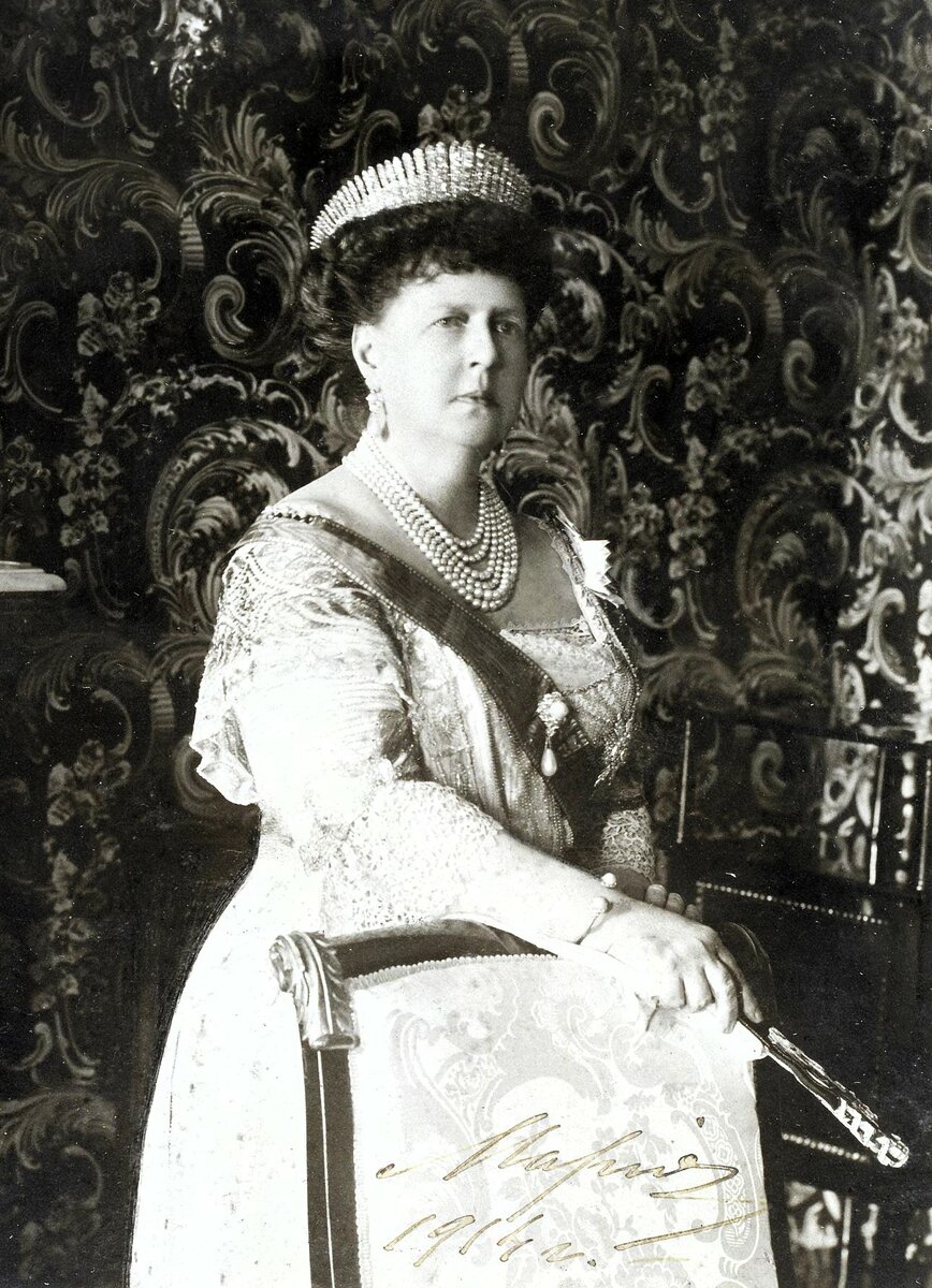 Герцогиня Саксен-Кобург-Готская Мария Александровна, 1914 год