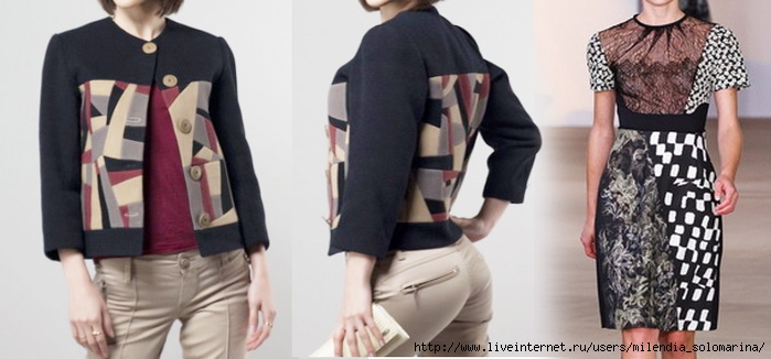Одежда пэчворк - идеи от модных дизайнеров Одежда пэчворк - идеи от модных дизайнеров женские хобби