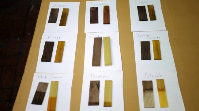 Влияние различных жидкостей на древесину Влияние различных жидкостей на древесину советы