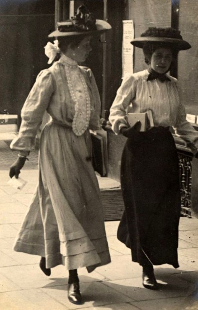 Мода и уличный стиль времен Эдвардианской Эпохи Мода и уличный стиль времен Эдвардианской Эпохи лучшее