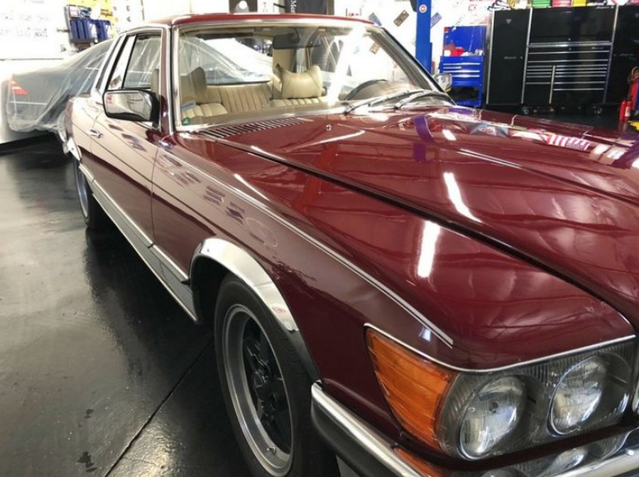 42 года в руках одной женщины! Mercedes 450 SLC AMG автомобиль,история