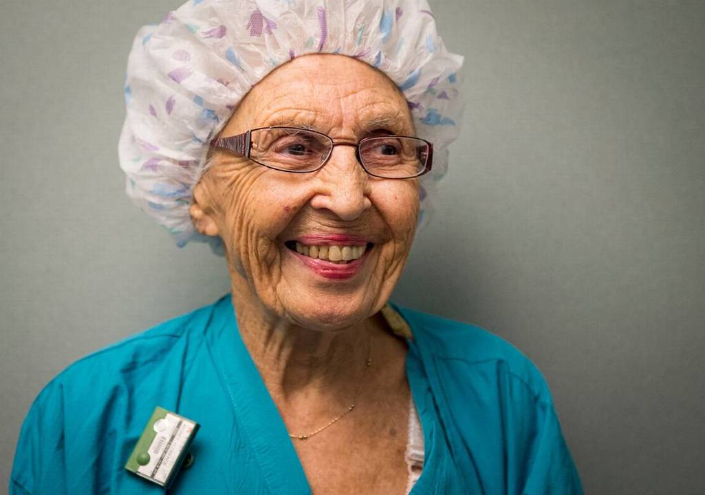 Медсестра, которая работала до 96 лет и не знала, что такое выгорание